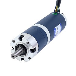 24V 30W 59RPM ギア付きブラシレスDCモーター 3.50Nm(495.64oz.in) 50.9:1 遊星ギアボックス