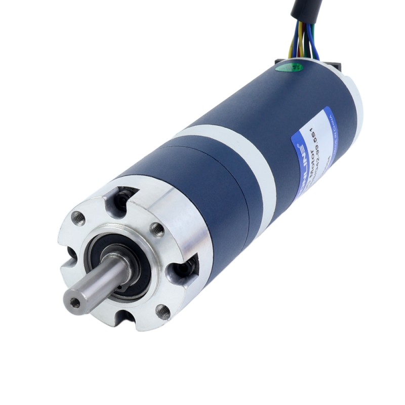24V 30W 30RPM ギア付きブラシレスDCモーター 6.90Nm(977.12oz.in) 99.5:1 遊星ギアボックス - M42B30-24P-30S/G42-99.5S1 | StepperOnline