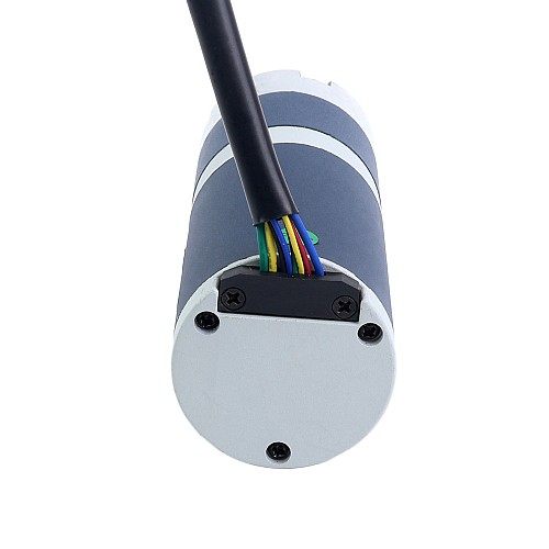 24V 60W 120RPM ギア付きブラシレスDCモーター 3.80Nm(538.12oz.in) 25:1 遊星ギアボックス - M52B60-24P-30S/G52-25S1 | StepperOnline