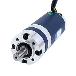 24V 60W 579RPM ギア付きブラシレスDCモーター 0.90Nm(127.45oz.in) 5.18:1 遊星ギアボックス