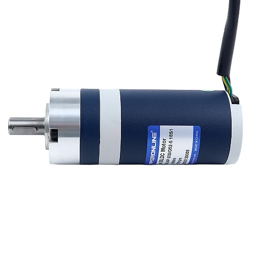 24V 60W 579RPM ギア付きブラシレスDCモーター 0.90Nm(127.45oz.in) 5.18:1 遊星ギアボックス - M52B60-24P-30S/G52-5.18S1 | StepperOnline