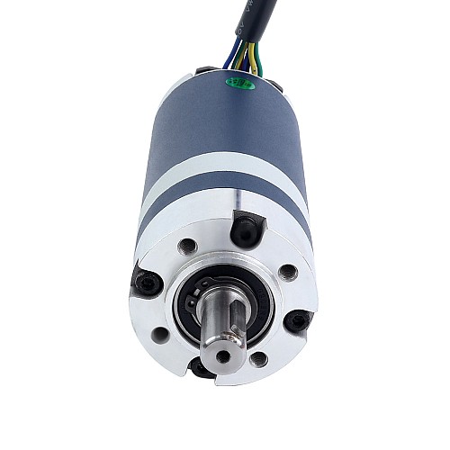 24V 60W 579RPM ギア付きブラシレスDCモーター 0.90Nm(127.45oz.in) 5.18:1 遊星ギアボックス - M52B60-24P-30S/G52-5.18S1 | StepperOnline