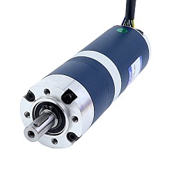 24V 60W 58.9RPM ギア付きブラシレスDCモーター 7.00Nm(991.28oz.in) 50.9:1 遊星ギアボックス