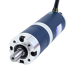 24V 60W 30.1RPM ギア付きブラシレスDCモーター 13.80Nm(1954.24oz.in) 99.5:1 遊星ギアボックス