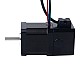 Nema 17 ステッピング モーター 0.52Nm (73.64oz.in) 24V 3.7W 電磁ブレーキ付き - 17HS19-2004D-B070 | StepperOnline