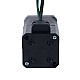 Nema 17 ステッピング モーター 0.52Nm (73.64oz.in) 24V 3.7W 電磁ブレーキ付き - 17HS19-2004D-B070 | StepperOnline