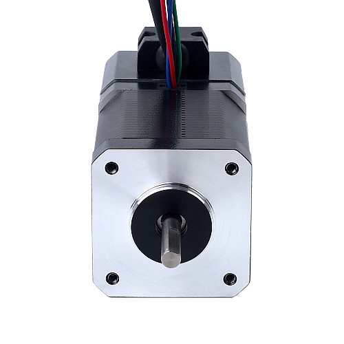 Nema 17 ステッピング モーター 0.72Nm (101.96oz.in) 24V 3.7W 電磁ブレーキ付き - 17HS24-2004D-B070 | StepperOnline Nema 17 ステッピング モーター 0.72Nm (101.96oz.in) 24V 3.7W 電磁ブレーキ付き - 17HS24-2004D-B070 | StepperOnline