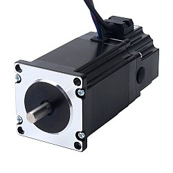 Nema 23 ステッピング モーター 2.0Nm (283.22oz.in) 24V 4.5W 電磁ブレーキ付き