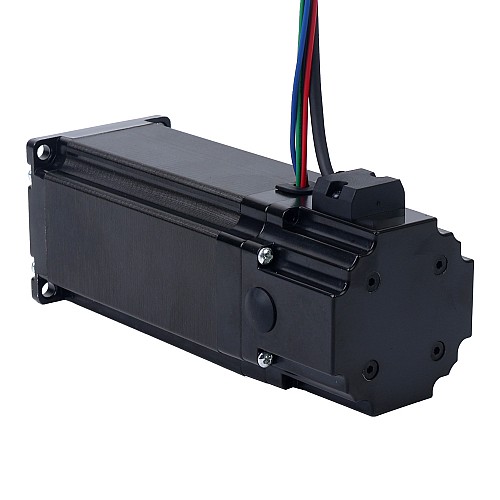 Nema 23 ステッピング モーター 4.2Nm (594.77oz.in) 24V 4.5W 電磁ブレーキ付き - 23HS45-4204D-B280 | StepperOnline Nema 23 ステッピング モーター 4.2Nm (594.77oz.in) 24V 4.5W 電磁ブレーキ付き - 23HS45-4204D-B280 | StepperOnline