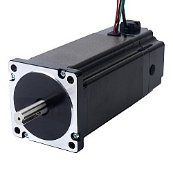 Nema 34 ステッピング モーター 13.0Nm (1840.95oz.in) 24V 6.8W 電磁ブレーキ付き