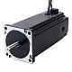 Nema 34 ステッピング モーター 13.0Nm (1840.95oz.in) 24V 6.8W 電磁ブレーキ付き - 34HS61-6004D-B700 | StepperOnline