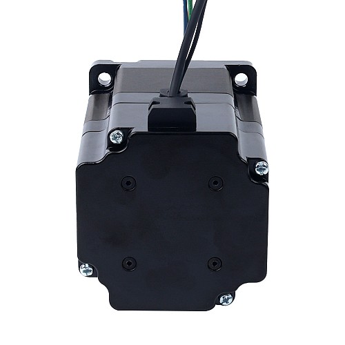 Nema 34 ステッピング モーター 4.8Nm (679.74oz.in) 24V 6.8W 電磁ブレーキ付き - 34HS31-6004D-B700 | StepperOnline