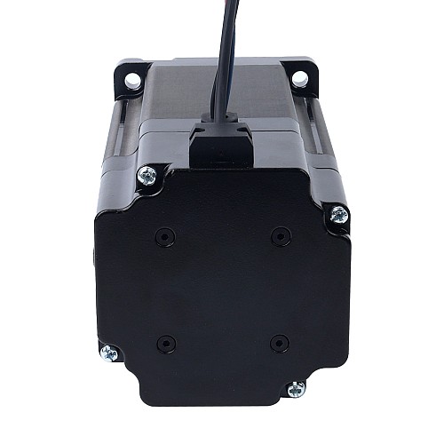 Nema 34 ステッピング モーター 8.5Nm (1203.70oz.in) 24V 6.8W 電磁ブレーキ付き - 34HS46-6004D-B700 | StepperOnline