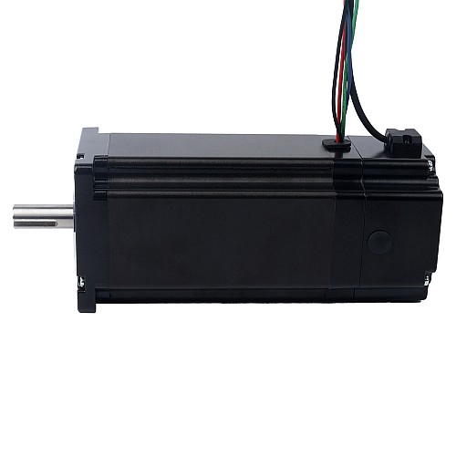 Nema 34 ステッピング モーター 13.0Nm (1840.95oz.in) 24V 6.8W 電磁ブレーキ付き - 34HS61-6004D-B700 | StepperOnline