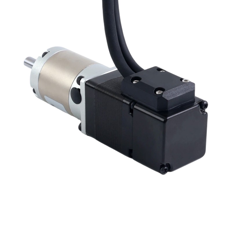 Nema 11 クローズドループステッパーモーター L=32mm EGシリーズ遊星歯車減速機付き ギア比50:1 - 11HS12-1004D-E1000-EGS50 | StepperOnline