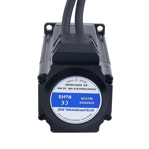 S シリーズ Nema 23 クローズド ループ ステッピング モーター 3.00Nm(424.83oz.in) エンコーダー 1000PPR(4000CPR) - 23HS40-5004D-E1K-1M5 | StepperOnline