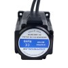 S シリーズ Nema 34 クローズド ループ ステッピング モーター 6.50Nm(920.48oz.in) エンコーダー 1000PPR(4000CPR) - 34HS39-6004D-E1K-1M5 | StepperOnline