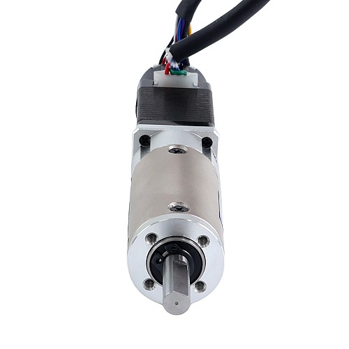Nema 8 クローズドループステッパーモーター L=38mm EGシリーズ遊星歯車減速機付き ギア比100:1 - 8HS15-0604D-E1000-EGS100 | StepperOnline