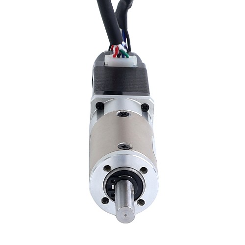 Nema 8 クローズドループステッパーモーター L=38mm EGシリーズ遊星歯車減速機付き ギア比50:1 - 8HS15-0604D-E1000-EGS50 | StepperOnline