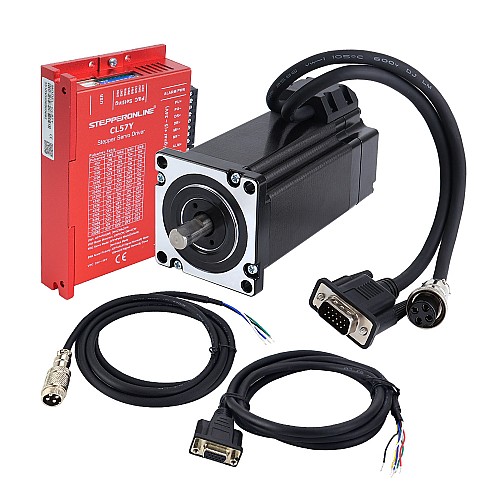 YSシリーズ 1軸 閉ループステッピングCNCキット 4.00Nm(566.45oz.in) Nema 24 モーター＆ドライバ - 1-CL57Y-S40 | StepperOnline