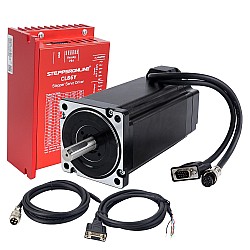 YSシリーズ 1軸 クローズドループステッパーキット 12.0Nm(1699.34oz.in) Nema 34モーター 2.0mケーブル & ドライバー付き