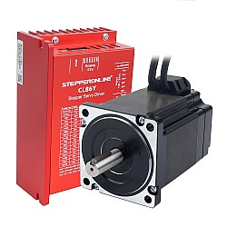 YSシリーズ 1軸 クローズドループステッパーキット 6.50Nm(920.48oz.in) Nema 34モーター 1.5mケーブル & ドライバー付き