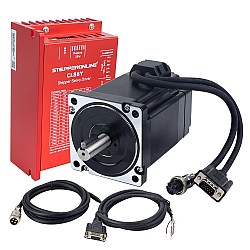 YSシリーズ 1軸 クローズドループステッパーキット 6.50Nm(920.48oz.in) Nema 34モーター 2.0mケーブル & ドライバー付き