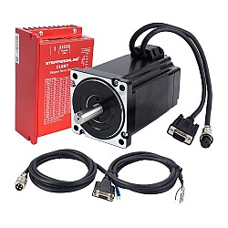 YSシリーズ 1軸 クローズドループステッパーキット 9.00Nm(1274.5oz.in) Nema 34モーター 2.0mケーブル & ドライバー付き