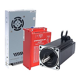 YSシリーズ 1軸 閉ループステッピングCNCキット 12.00Nm(1699.34oz.in) Nema 34 モーター(1.5mケーブル付き）＆電源