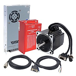 YSシリーズ 1軸 4.30Nm(608.93oz.in) Nema 34 閉ループステッピングキット(電源付き)