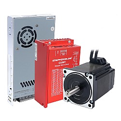 YSシリーズ 1軸 閉ループステッピングCNCキット 6.50Nm(920.48oz.in) Nema 34 モーター(1.5mケーブル付き）＆電源