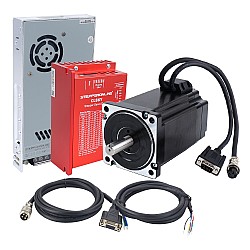 YSシリーズ 1軸 9.00Nm(1274.5oz.in) Nema 34 閉ループステッピングキット(電源付き)