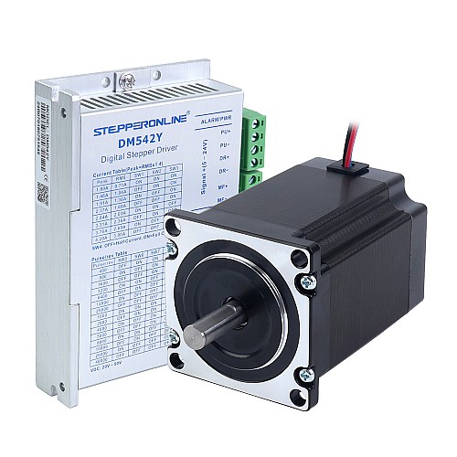 YSシリーズ 1軸 ステッパーキット 1.9Nm(269.06oz.in) Nema 23ステッパーモーター & ドライバー - 1-DM542Y-23HS30 | StepperOnline