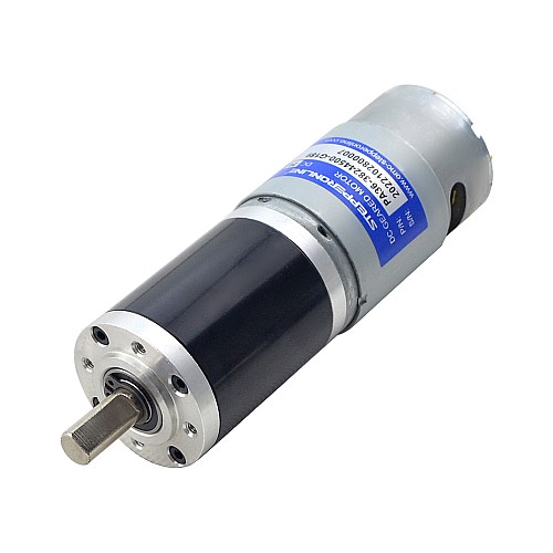 ブラシ付き 24V DC ギアモーター25Kg.cm/17RPM w/ 189:1 遊星ギアボックス ブラシ付き 24V DC ギアモーター25Kg.cm/17RPM w/ 189:1 遊星ギアボックス