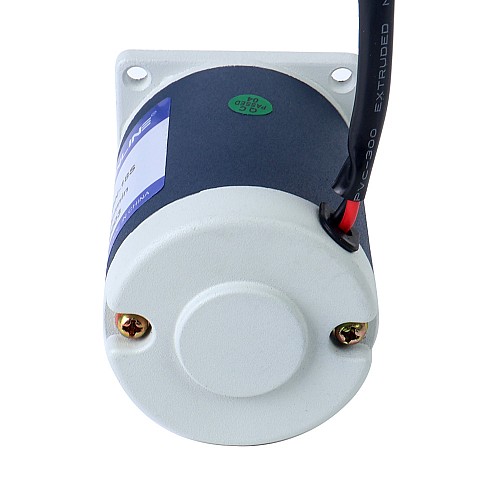 ブラシ付き 12V 10W 1.16Nm(164.27oz.in) 60RPM 50:1 スパーギアボックス DC ギアモーター付き - F2D10-12GN-30S/2GN50K | StepperOnline
