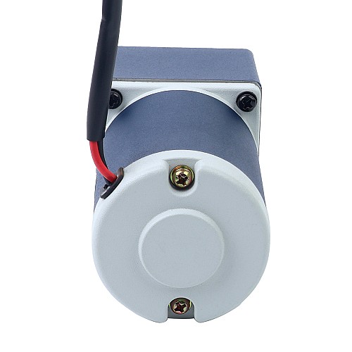 ブラシ付き 12V 10W 1.16Nm(164.27oz.in) 60RPM 50:1 スパーギアボックス DC ギアモーター付き - F2D10-12GN-30S/2GN50K | StepperOnline