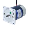 ブラシ付き 12V 40W 8.00Nm(1132.89oz.in) 18RPM 100:1 スパーギアボックス DC ギアモーター付き - F34D40-12GN-18S/4GN100K | StepperOnline