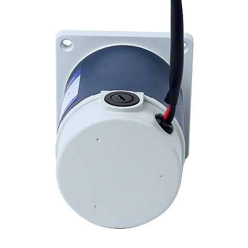 ブラシ付き 12V 40W 0.32Nm(45.32oz.in) 600RPM 5:1 スパーギアボックス DC ギアモーター付き - F34D40-12GN-30S/4GN5K | StepperOnline