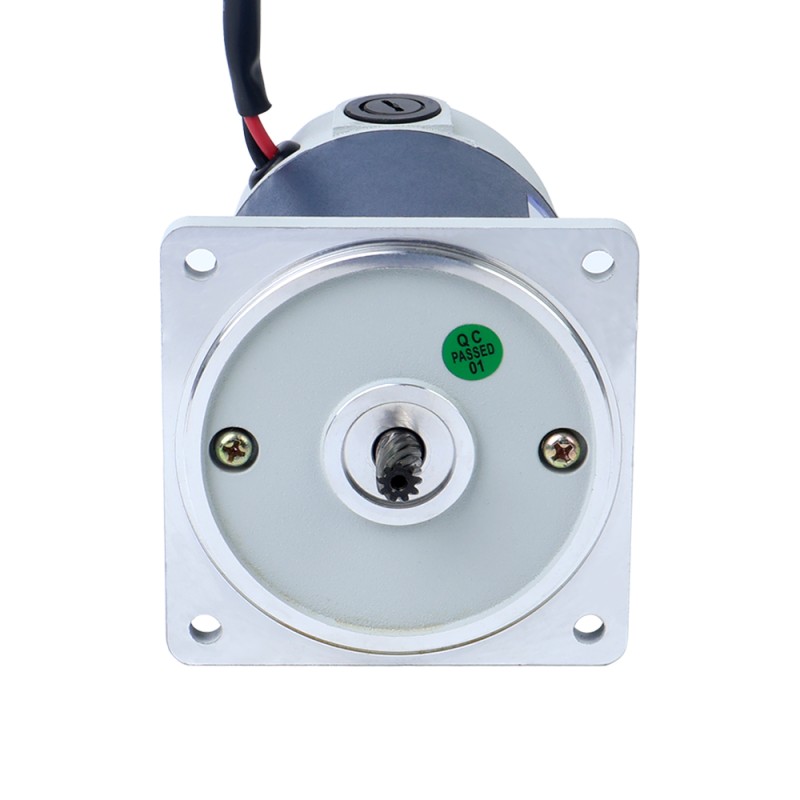 ブラシ付き 24V 40W 2.14Nm(303.05oz.in) 90RPM 20:1 スパーギアボックス DC ギアモーター付き - F34D40-24GN-18S/4GN20K | StepperOnline