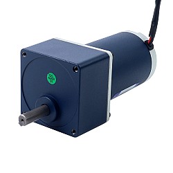 ブラシ付き 24V 30W 1.74Nm(246.40oz.in) 100RPM 30:1 スパーギアボックス DC ギアモーター付き