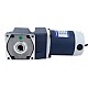 ブラシ付き 12V 60W 8.00Nm(1132.90oz.in) 36RPM 、 50:1 直角ギアボックス DC ギアモーター付き - F4D60-12GN-18S/4GN50RC | StepperOnline