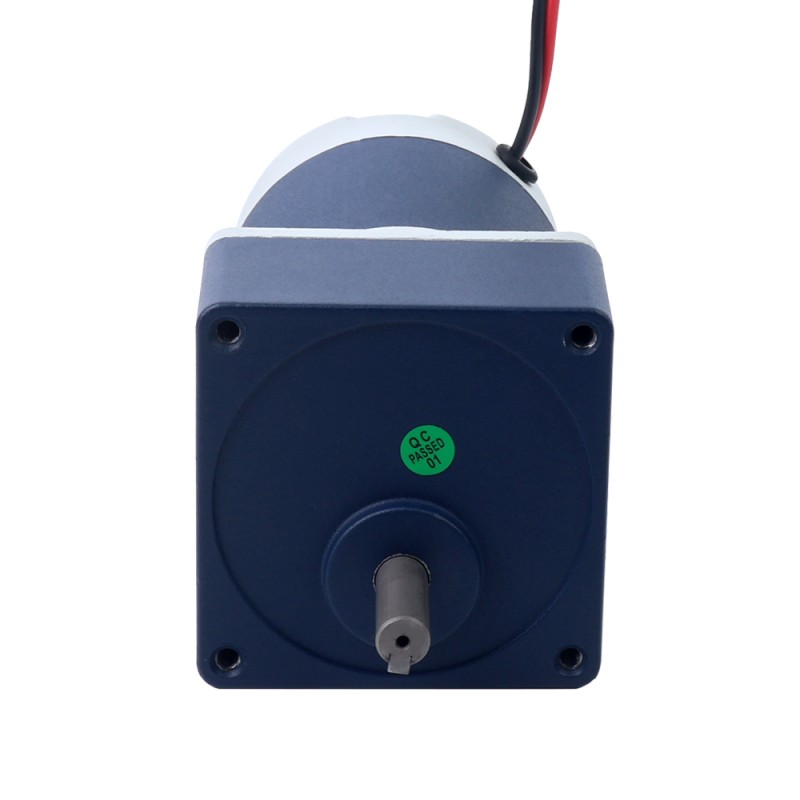 ブラシ付き 24V 60W 6.95Nm(984.20oz.in) 60RPM 30:1 スパーギアボックス DC ギアモーター付き - F4D60-24GN-18S/4GN30K | StepperOnline