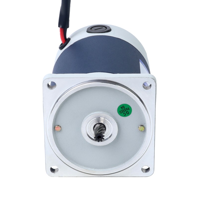 ブラシ付き 24V 60W 1.54Nm(218.08oz.in) 300RPM 10:1 スパーギアボックス DC ギアモーター付き - F4D60-24GN-30S/4GN10K | StepperOnline