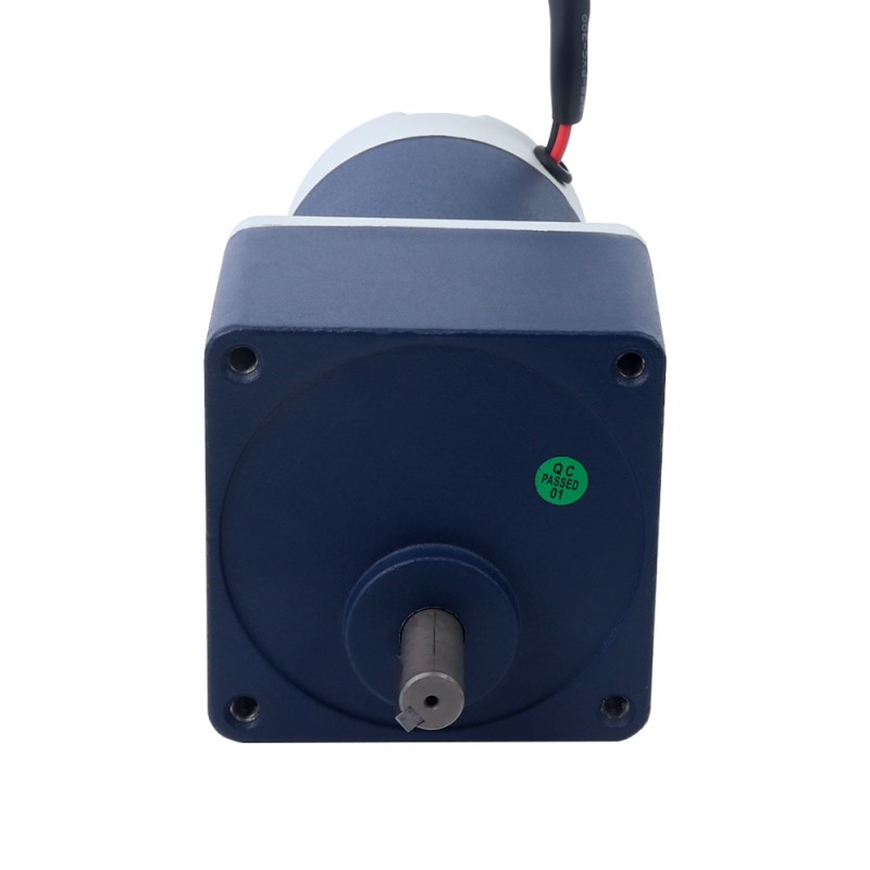 ブラシ付き 24V 60W 1.54Nm(218.08oz.in) 300RPM 10:1 スパーギアボックス DC ギアモーター付き - F5D60-24GN-30S/5GN10K | StepperOnline