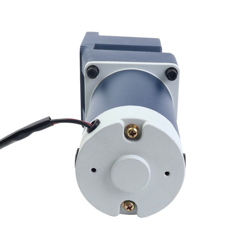 ブラシ付き 12V 90W 10.06Nm(1424.62oz.in) 60RPM 、 30:1 直角ギアボックス DC ギアモーター付き - F5D90-12GU-18S/5GU30RC | StepperOnline