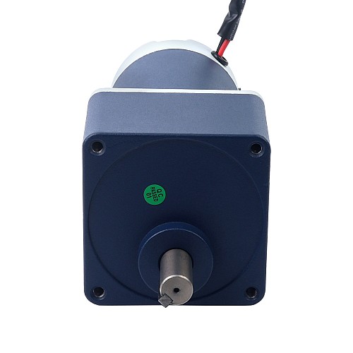 ブラシ付き 12V 90W 5.22Nm(739.21oz.in) 120RPM 15:1 スパーギアボックス DC ギアモーター付き - F5D90-12GU-18S/5GU15KB | StepperOnline