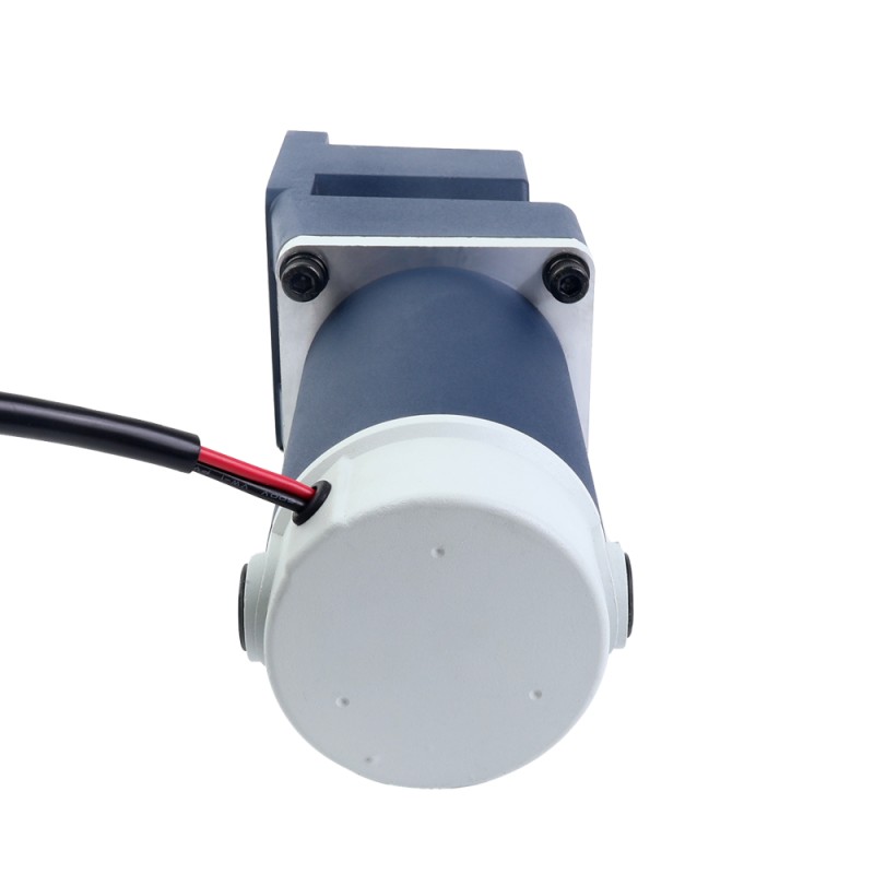 ブラシ付き 24V 250W 17.43Nm(2468.30oz.in) 100RPM 、 30:1 直角ギアボックス DC ギアモーター付き - F6D250-24GU-30S/6GU30RC | StepperOnline