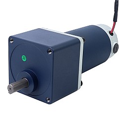 ブラシ付き 48V 250W 3.22Nm(455.99oz.in) 600RPM 5:1 スパーギアボックス DC ギアモーター付き