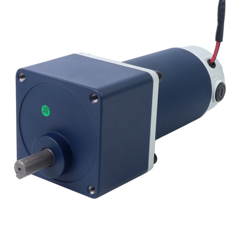 ブラシ付き 24V 250W 6.44Nm(911.98oz.in) 300RPM 10:1 スパーギアボックス DC ギアモーター付き - F6D250-24GU-30S/6GU10K | StepperOnline