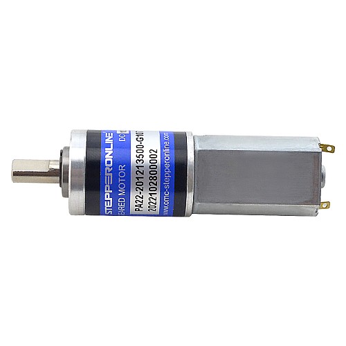 ブラシ付き 12V DC ギアモーター1.1Kg.cm/98RPM w/ 107:1 遊星ギアボックス ブラシ付き 12V DC ギアモーター1.1Kg.cm/98RPM w/ 107:1 遊星ギアボックス